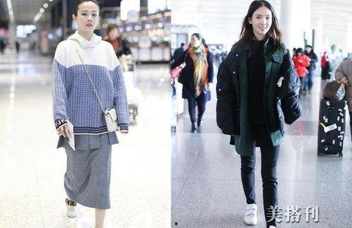 明星机场春夏穿搭,春夏穿搭潮流解析