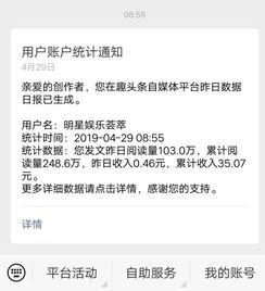 头条小说每天收益怎么算,每日收益计算攻略