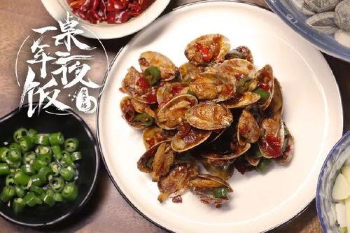 明星炒菜图,一招一式尽显厨艺风采