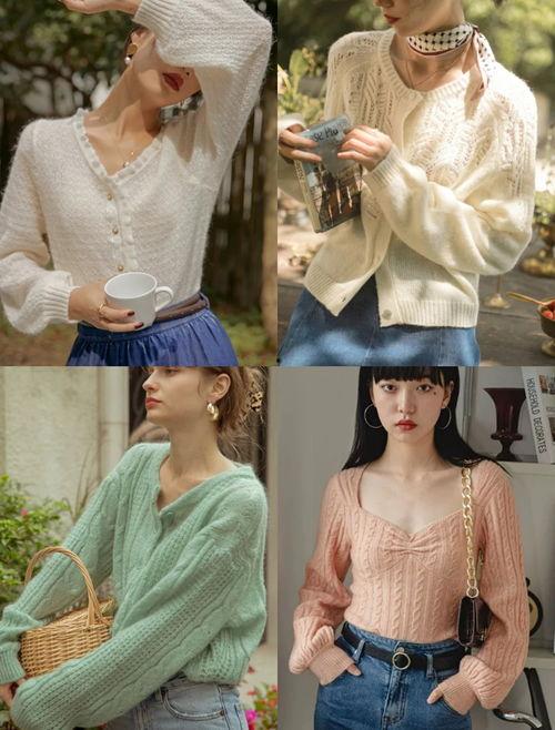 明星私服针织衫